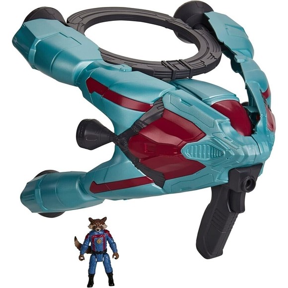 Marvel Guardians of The Galaxy Vol. 3 Galactic Spaceship Action Figure Blaster - Picture 2 of 5